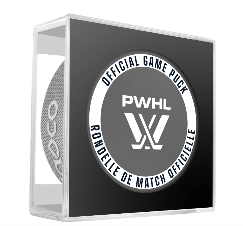 PWHL Game Puck 2025-26 Boston Fleet