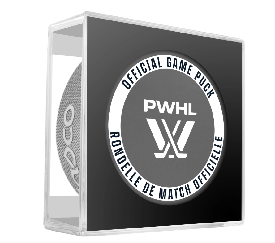 PWHL Game Puck 2025-26 Vancouver Goldeneyes