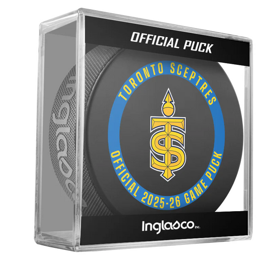 PWHL Game Puck 2025-26 Toronto Sceptres