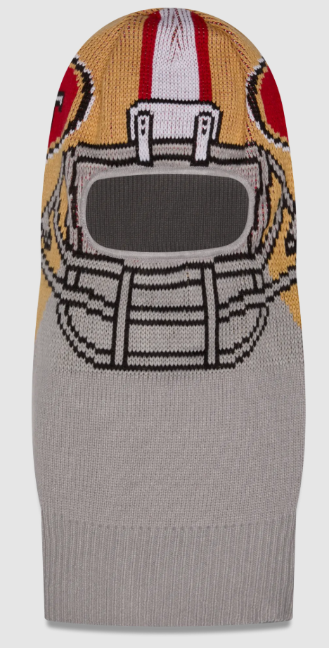 NFL Knit Hat Balaclava Helmet 49ers