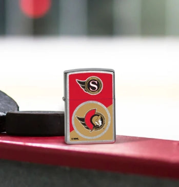 NHL Zippo Lighter Street Chrome Senators