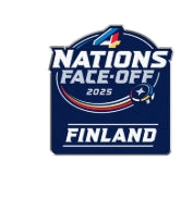 NHL Lapel Pin Face-Off 2025 4 Nations Team Finland