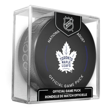 NHL Game Puck 2024-25 Maple Leafs