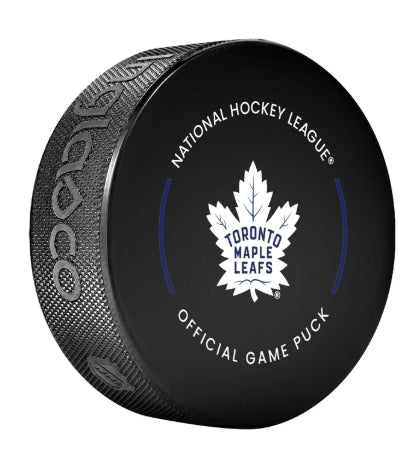 NHL Game Puck 2024-25 Maple Leafs