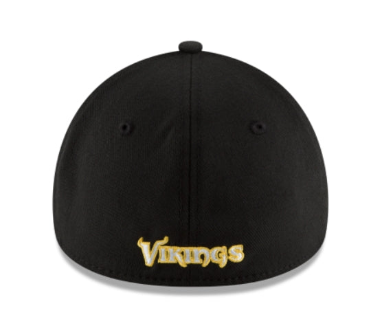 NFL Hat 3930 Team Classic Vikings Black