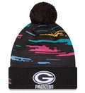 NFL Knit Hat 2026 Sideline  Pom Knit Crucial Catch Packers