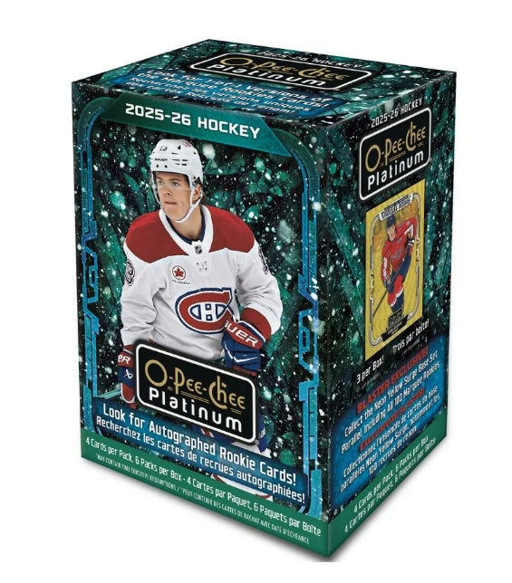 NHL Hockey Cards O-Pee-Chee Platinum 2025-26 (Blaster Box)