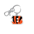 NFL Keychain and Swivel Clip Logo Bengals