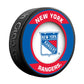 NHL Puck Retro Rangers