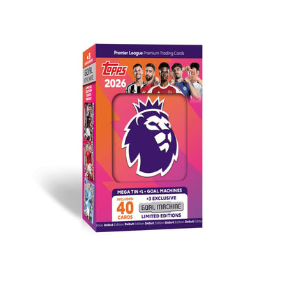 Topps Premier League Premium Trading Cards 2025-26 Mega Tin