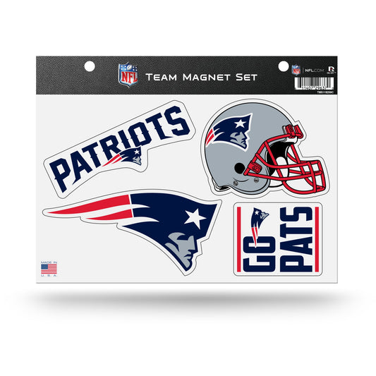 NFL Team Magnet Set Patriots