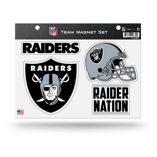 NFL Team Magnet Set Raiders