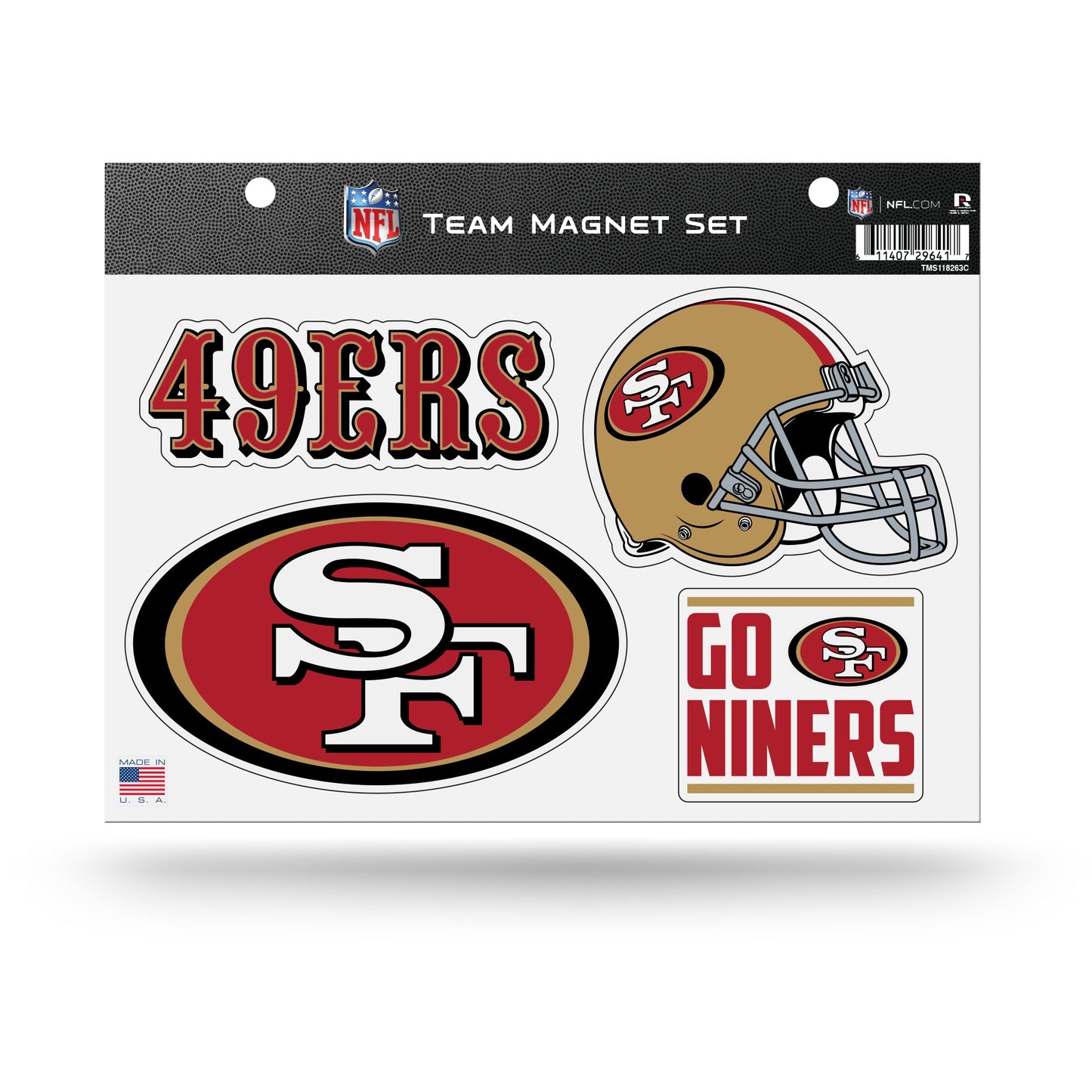 NFL Team Magnet Set 49ers