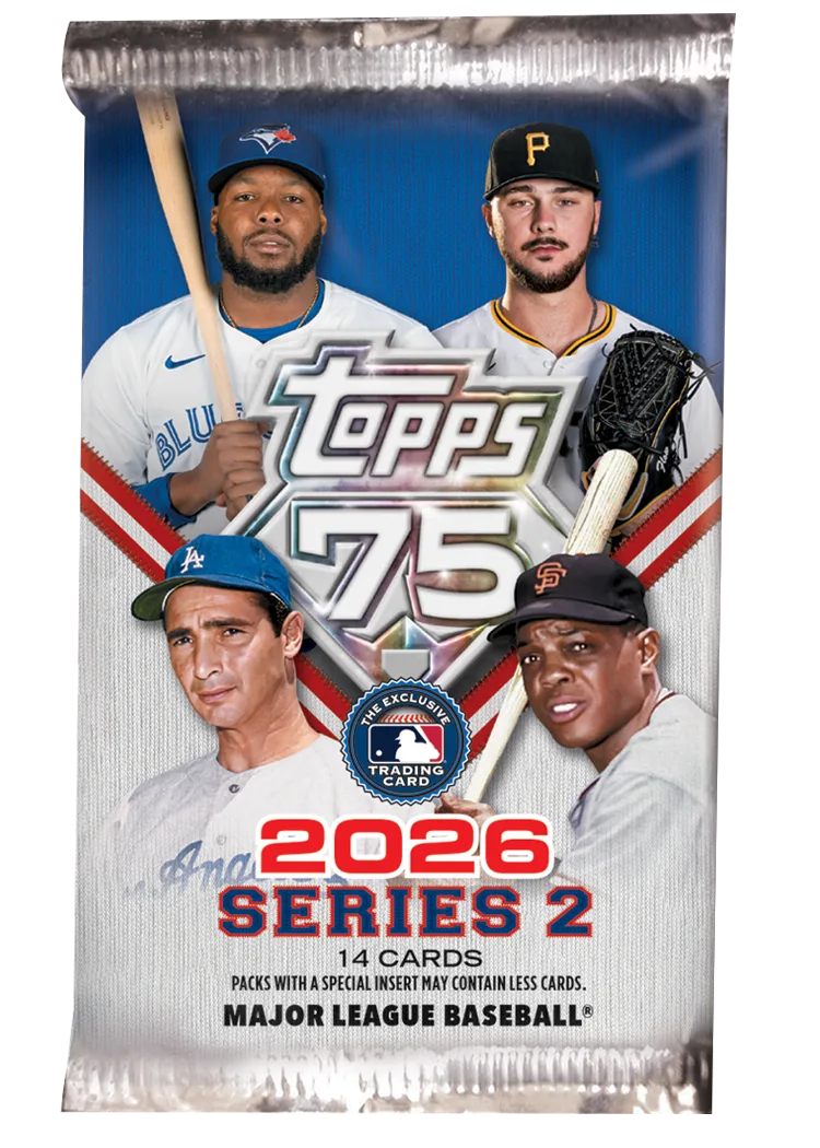 MLB Baseball Trading Cards Topps 2026 Topps 75 Series Two (Single Pack)