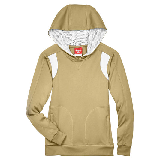 Team 365 Blank Hoodie Elite Performance Beige