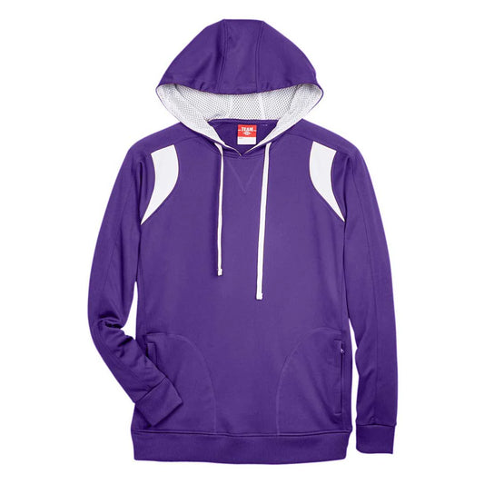 Team 365 Blank Hoodie Elite Performance Purple