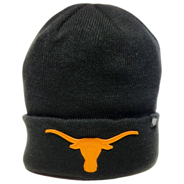 NCAA Knit Hat '47 Raised Cuff Texas Longhorns