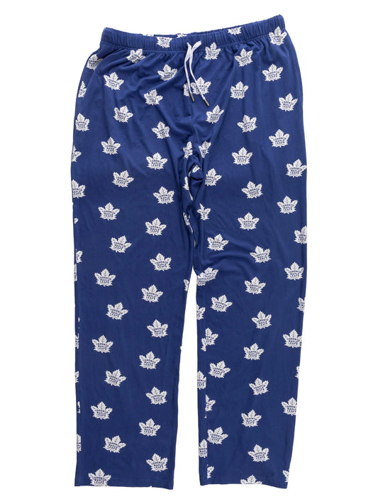 NHL PJ Pants Scatter Print Maple Leafs