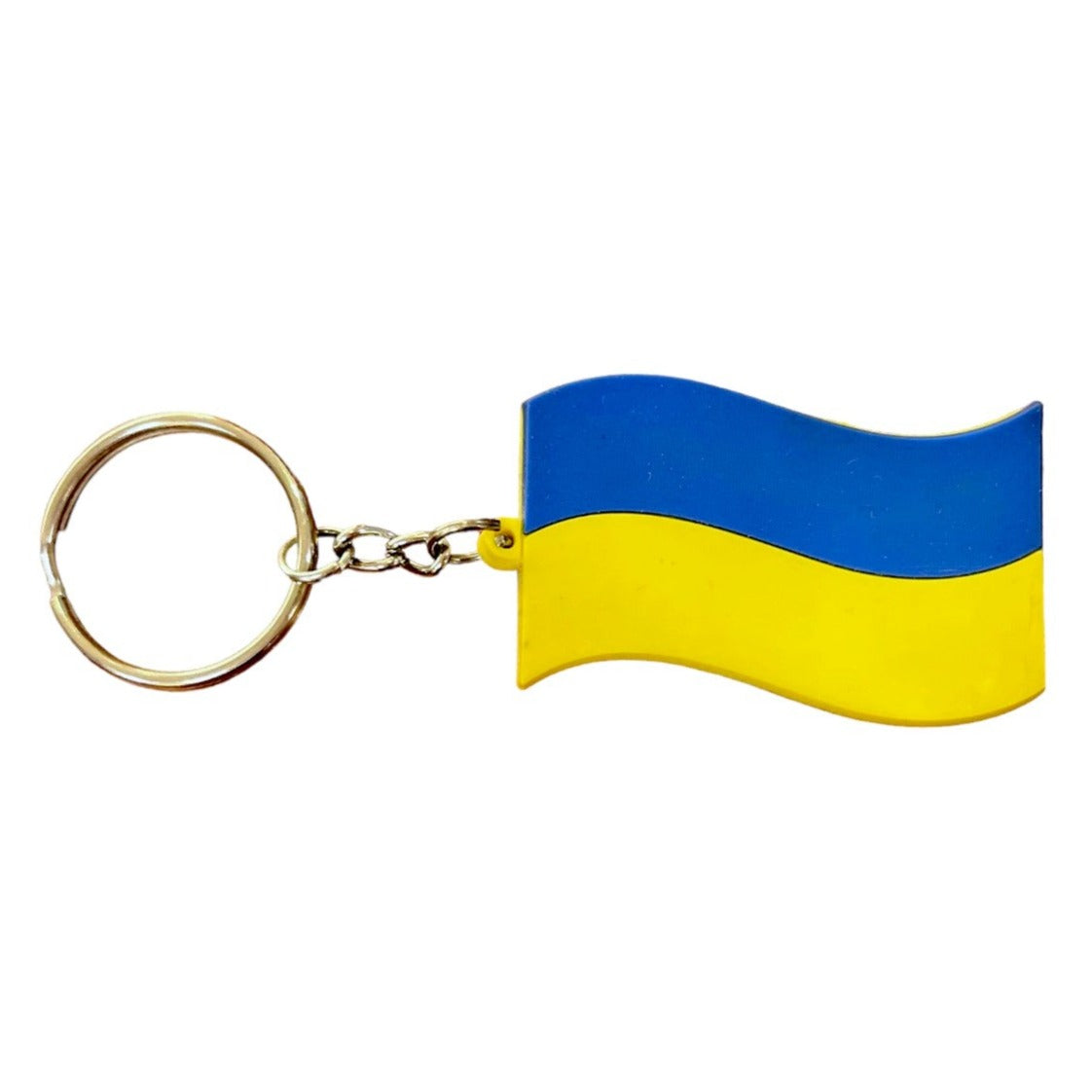 Country Keychain Rubber Flag Ukraine