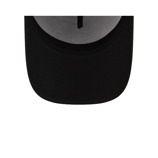 MLB Hat 940 A-Frame Snapback Black On Black Blue Jays