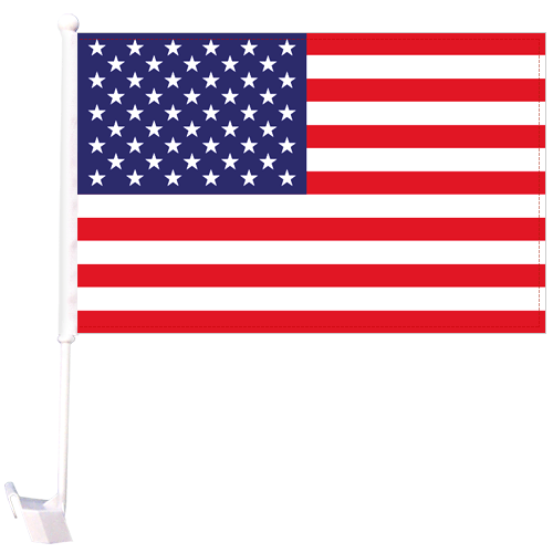 Country Car Flag USA