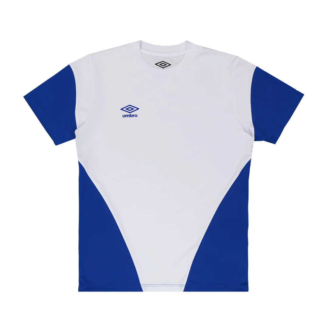 Umbro Youth Soccer Jersey Vertex (White and Blue)