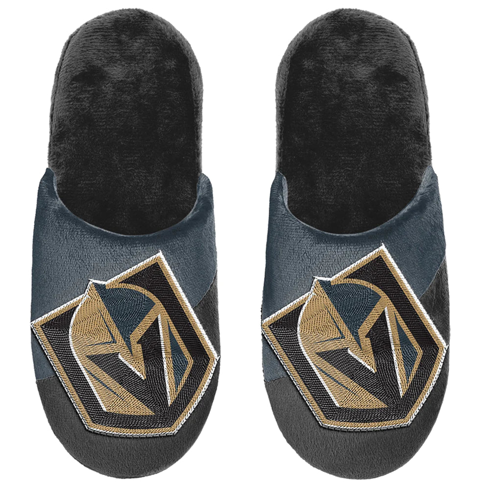 NHL Slippers Big Logo Golden Knights
