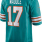 NFL Player Game Jersey Alt Aqua Jaylen Waddle Dolphins