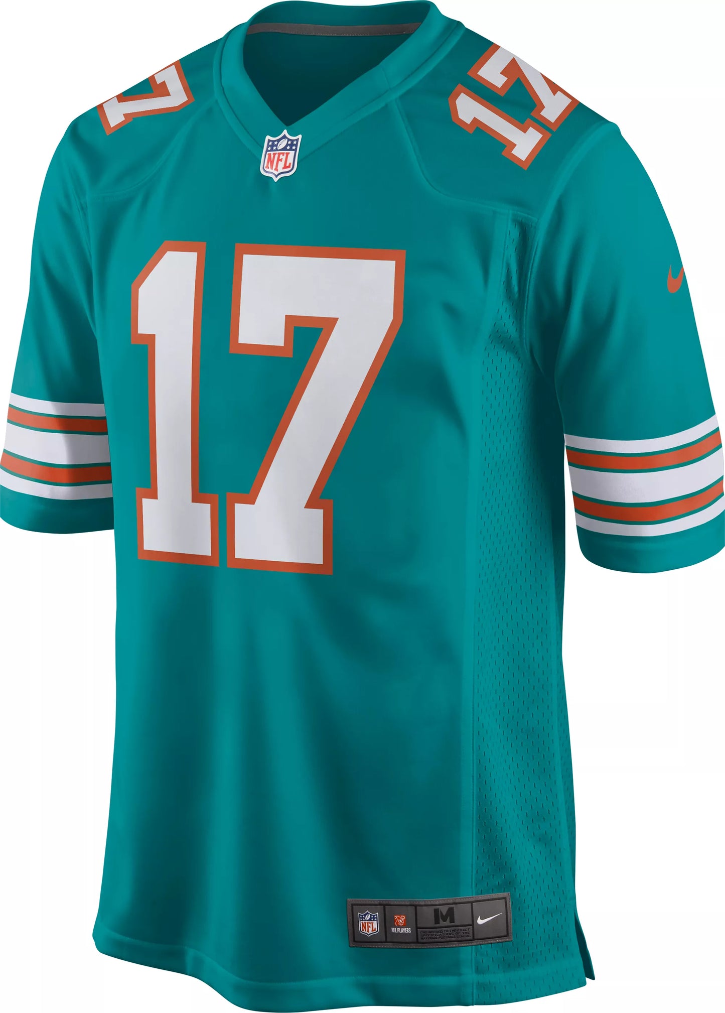 NFL Player Game Jersey Alt Aqua Jaylen Waddle Dolphins