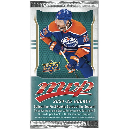 NHL Hockey Trading Cards Upper Deck Retail MVP 2024-25 (Single Pack)