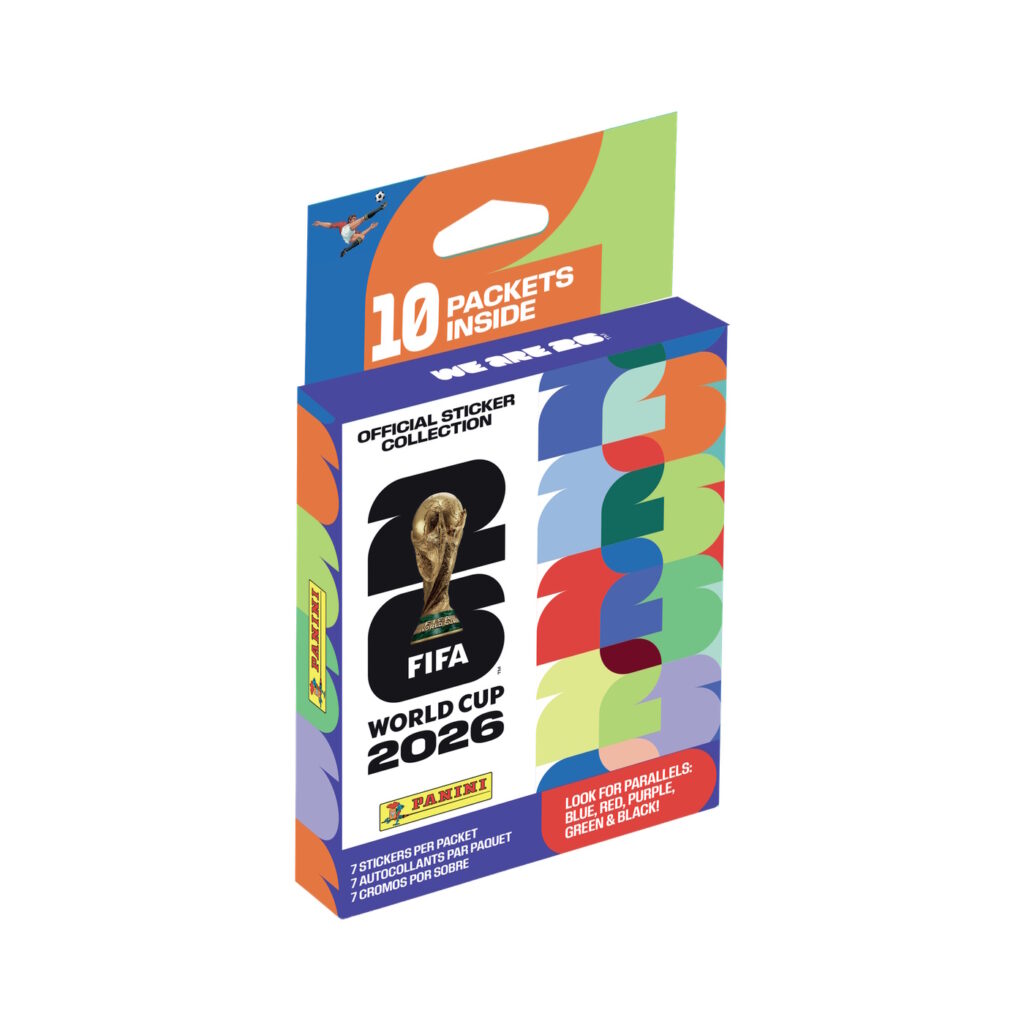 Panini FIFA World Cup 2026 Stickers Mega Blaster Box (70 Stickers)