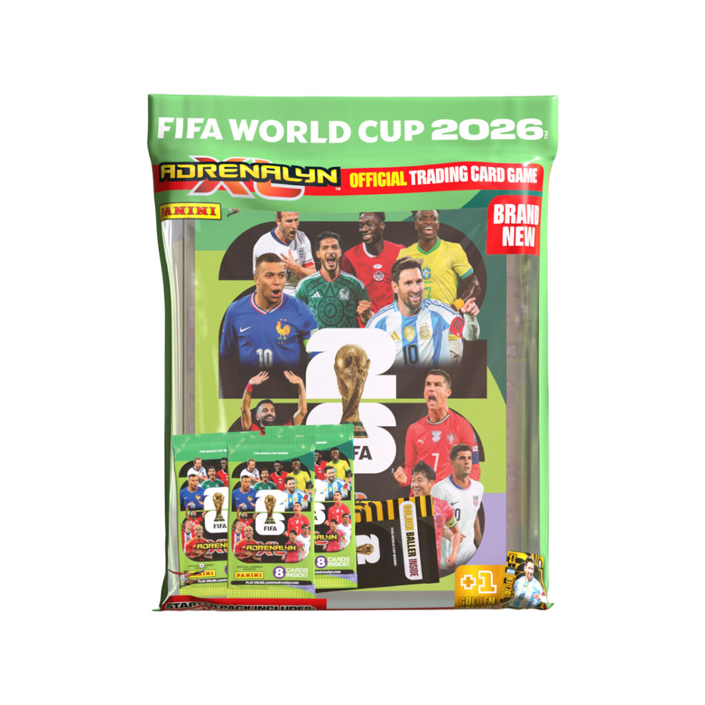 Panini Adrenalyn XL Trading Cards FIFA World Cup 2026 Starter Pack