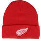 NHL Knit Hat Replica Cuff Red Wings