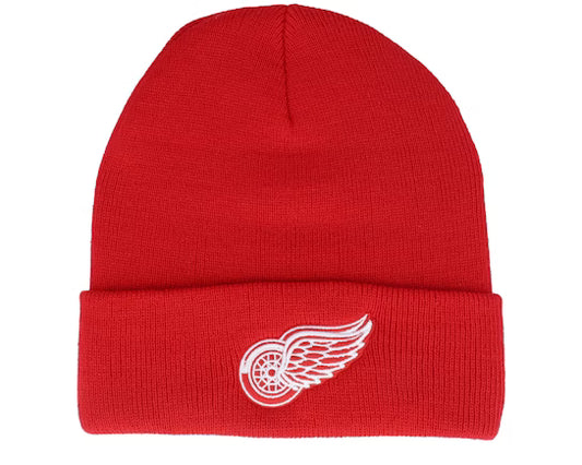NHL Knit Hat Replica Cuff Red Wings