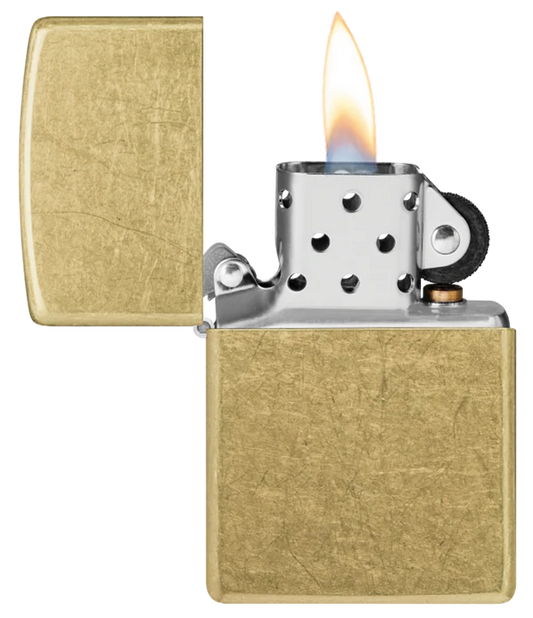 Zippo Lighter Street Brass