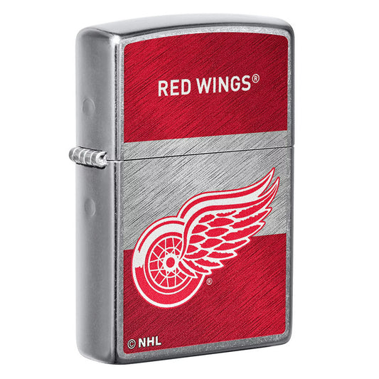 NHL Zippo Lighter Street Chrome Red Wings