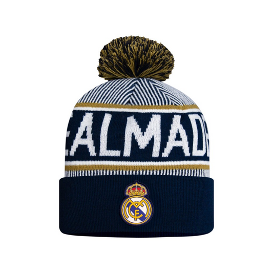 La Liga Knit Hat Multi Color Pom Real Madrid CF
