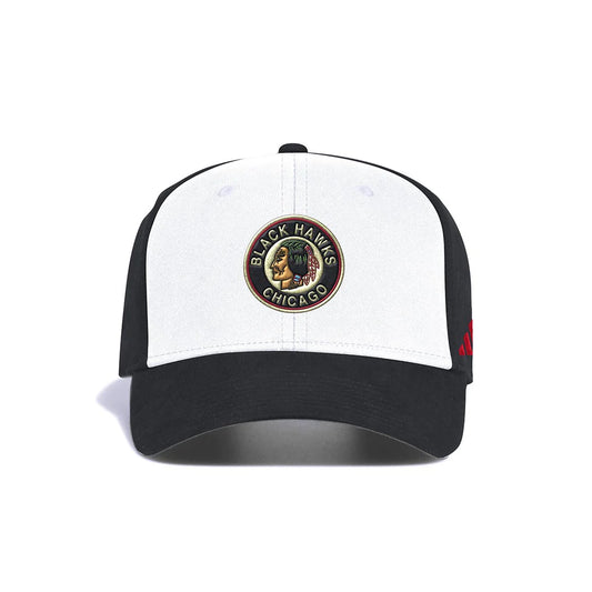 NHL Hat Structured Stretch Original Six Blackhawks