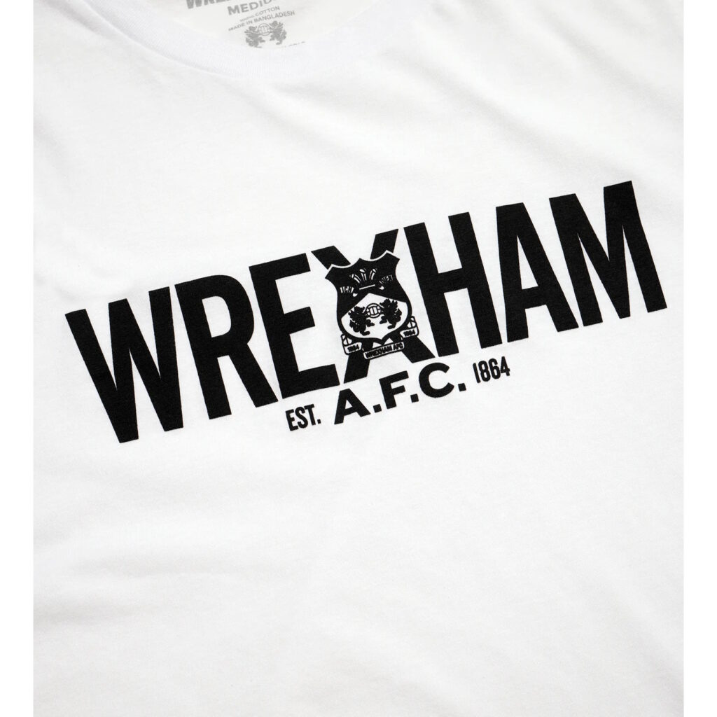 EFL T-Shirt Logo Wrexham AFC (White)