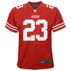 NFL Youth Player Game Jersey Home Christian McCaffrey 49ers