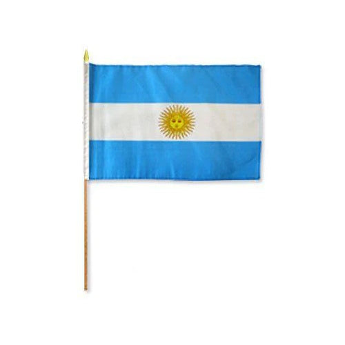 Country Stick Flag 12x18 Argentina