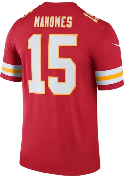 NFL Player Legend Jersey Home Patrick Mahomes Chiefs