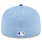 MLB Hat 5950 Batting Practice 2024 Blue Jays (Powder Blue & Royal Blue)
