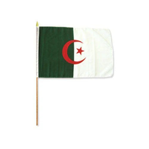 Country Stick Flag 12x18 Algeria