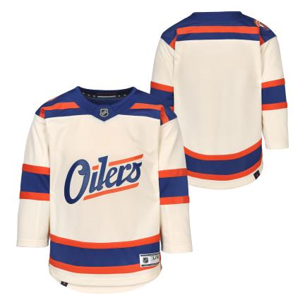 NHL Kids Blank Premier Jersey Alternate Oilers