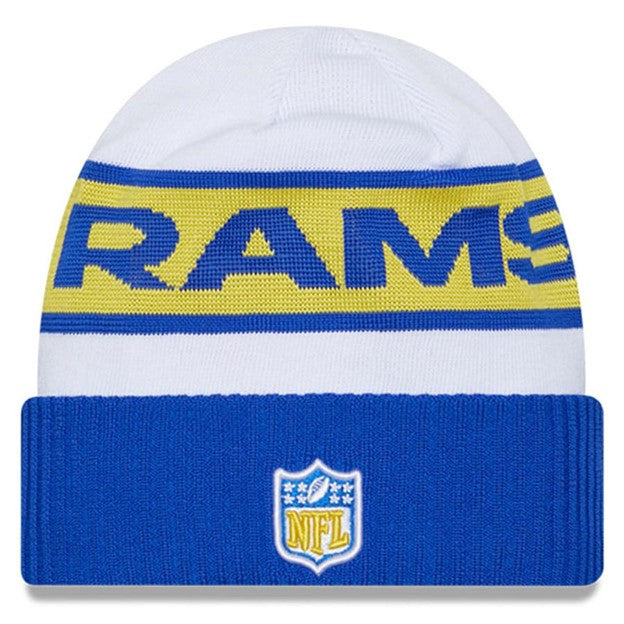 NFL Knit Hat Sideline Tech Cuffed Team 2023 Rams