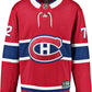 NHL Player Replica Breakaway Jersey Home Arber Xhekaj Canadiens