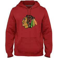 NHL Hoodie Express Red Blackhawks