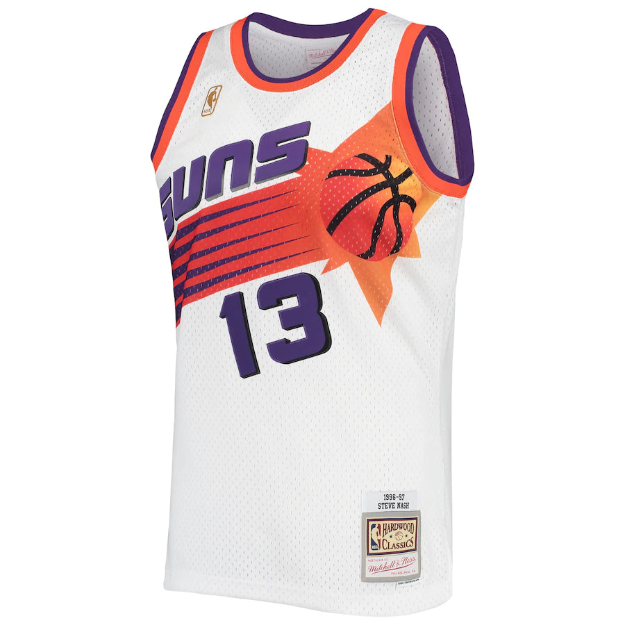 NBA Hardwood Classics Player 1996-97 Swingman Jersey Steve Nash Suns (White)