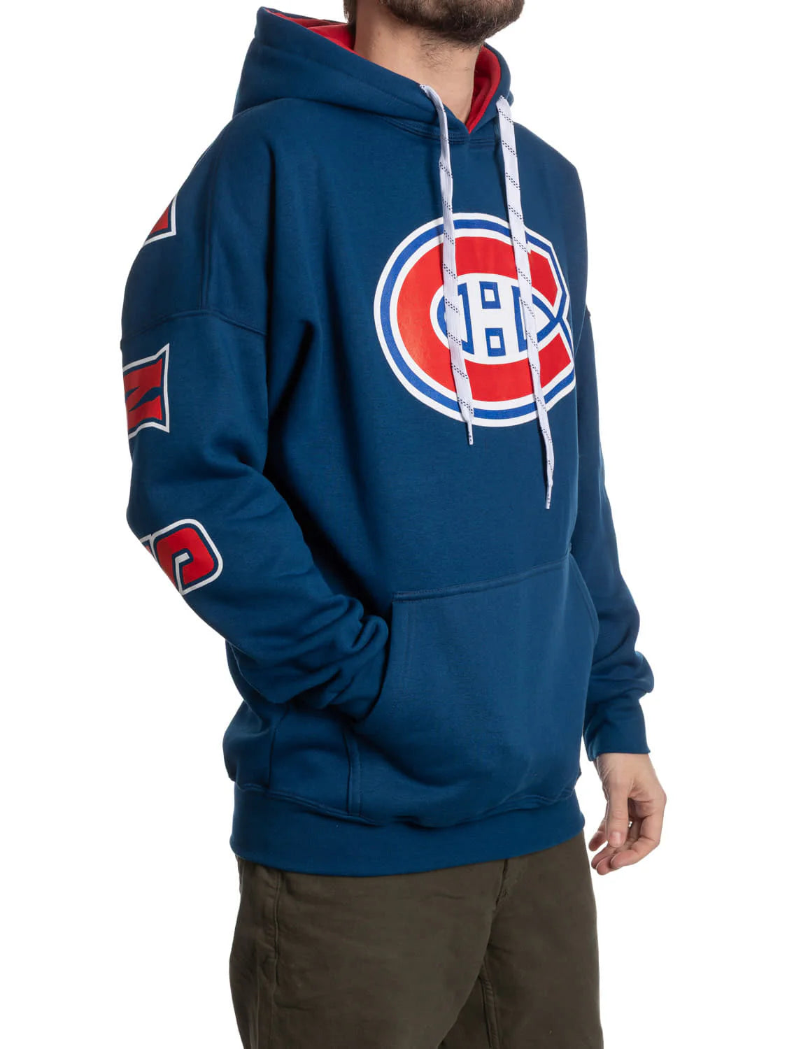 NHL Hoodie Varsity Arm to Arm Canadiens